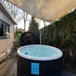 Luxe 8-persoons Veluwe Wellness Met Prive Jacuzzi & Sauna - Gemeenschappelijk Zwembad -