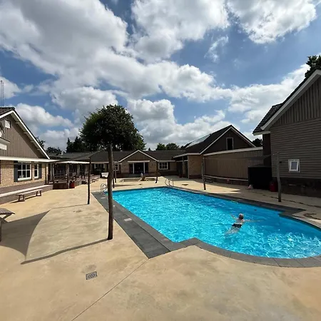 شقة Luxe 8-persoons Veluwe Wellness Met Prive Jacuzzi & Sauna - Gemeenschappelijk Zwembad - فورتهاوزن